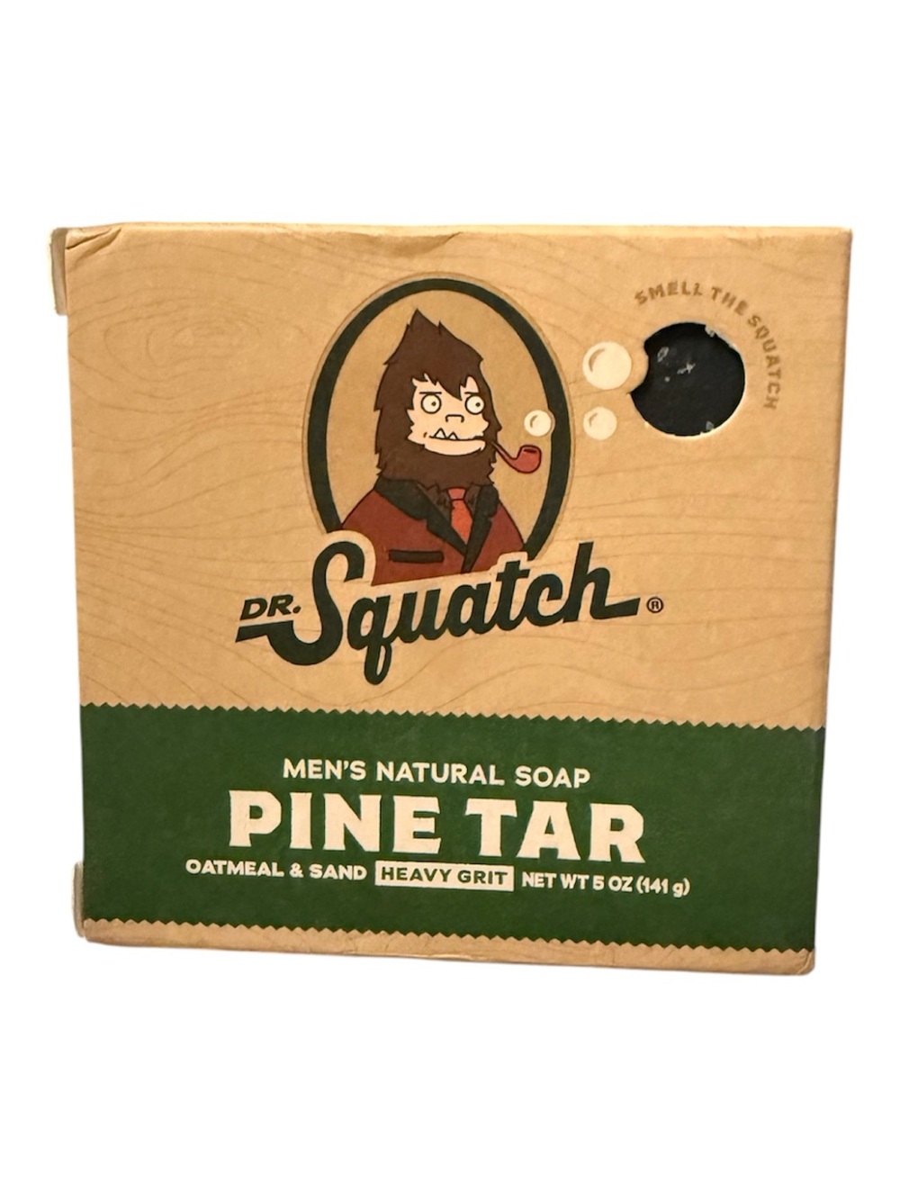 Dr. Squatch Pine Tar Men’s Natural Soap — Green